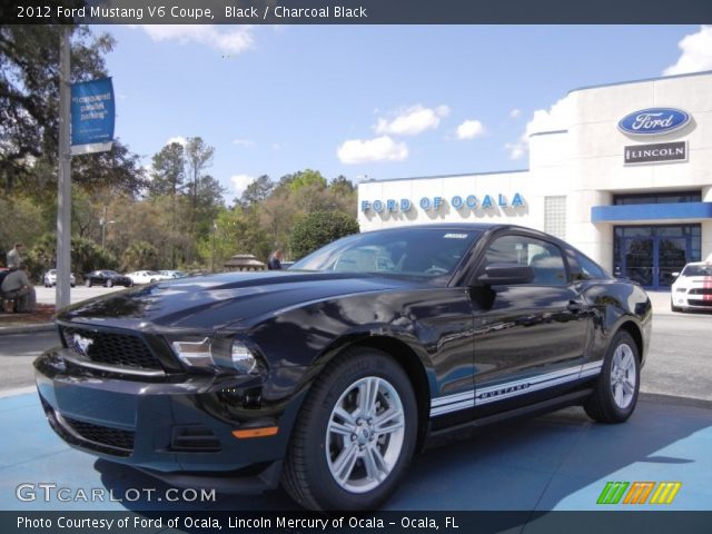 2012 Ford Mustang V6 Coupe in Black