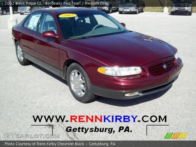2002 Buick Regal GS in Bordeaux Red Pearl
