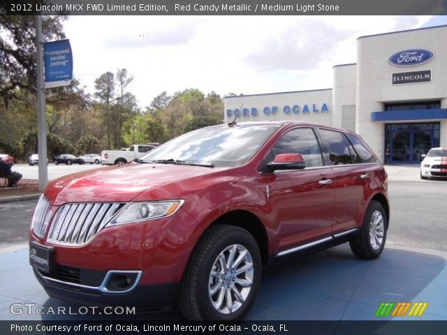 2012 Lincoln MKX FWD Limited Edition in Red Candy Metallic