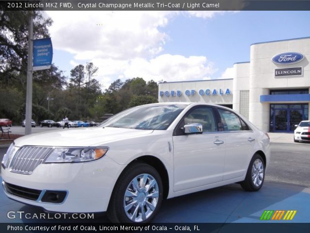 2012 Lincoln MKZ FWD in Crystal Champagne Metallic Tri-Coat