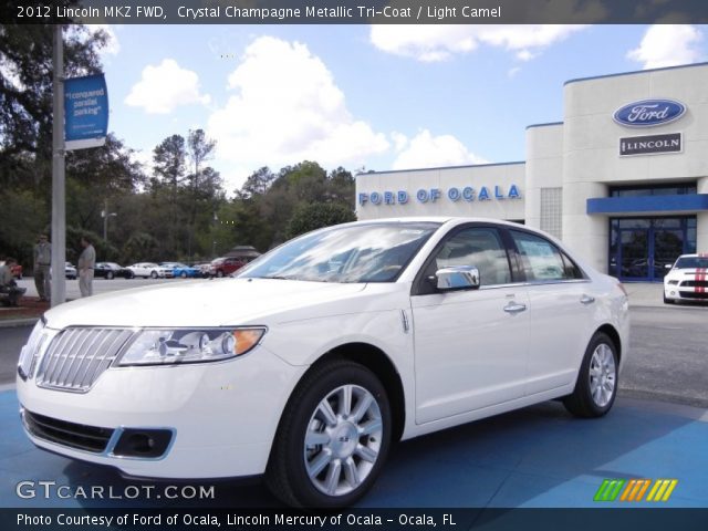 2012 Lincoln MKZ FWD in Crystal Champagne Metallic Tri-Coat