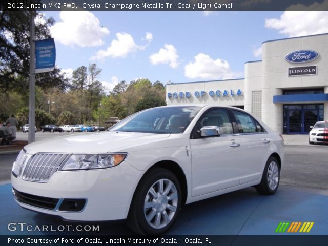 2012 Lincoln MKZ FWD in Crystal Champagne Metallic Tri-Coat