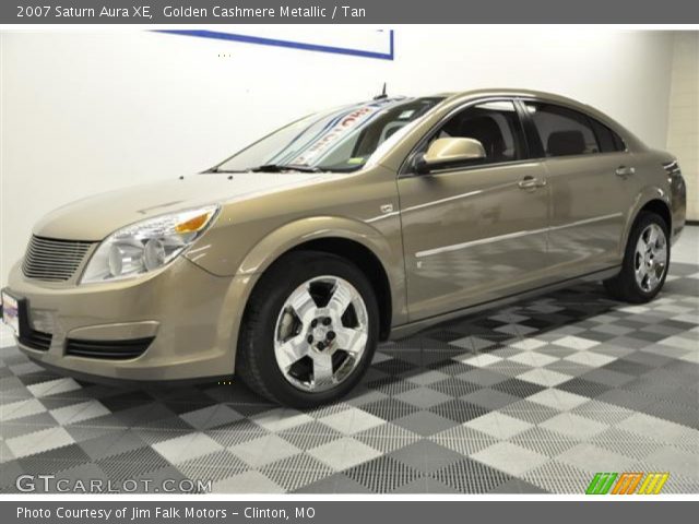 2007 Saturn Aura XE in Golden Cashmere Metallic