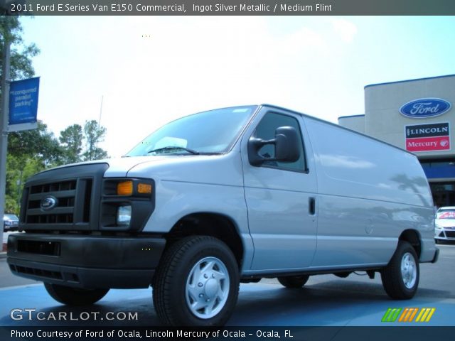 2011 Ford E Series Van E150 Commercial in Ingot Silver Metallic