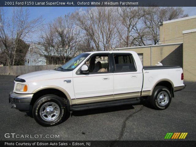 2001 Ford F150 Lariat SuperCrew 4x4 in Oxford White