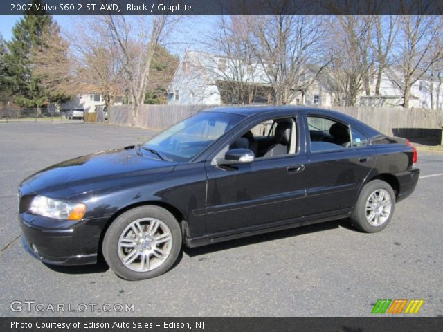 2007 Volvo S60 2.5T AWD in Black