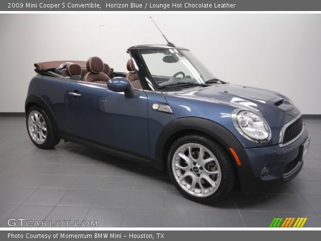 2009 Mini Cooper S Convertible in Horizon Blue
