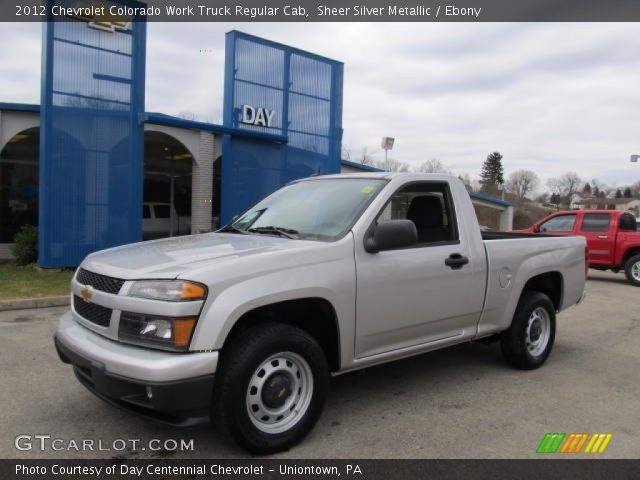 2012 Chevrolet Colorado Work Truck Regular Cab in Sheer Silver Metallic