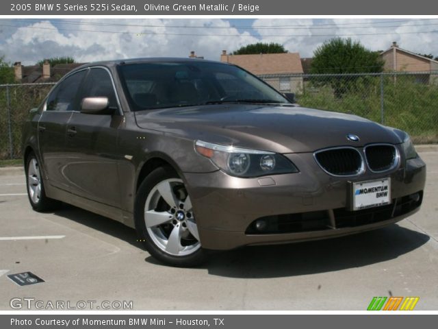 2005 BMW 5 Series 525i Sedan in Olivine Green Metallic