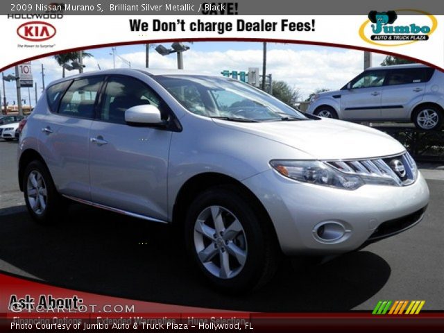 2009 Nissan Murano S in Brilliant Silver Metallic