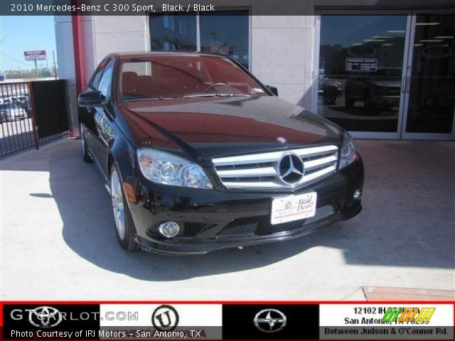 2010 Mercedes-Benz C 300 Sport in Black
