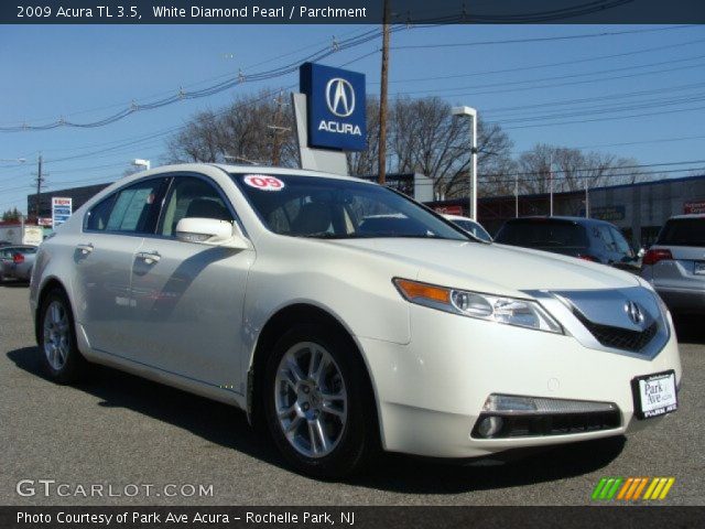 2009 Acura TL 3.5 in White Diamond Pearl