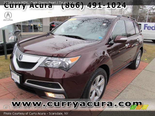2010 Acura MDX  in Dark Cherry Pearl