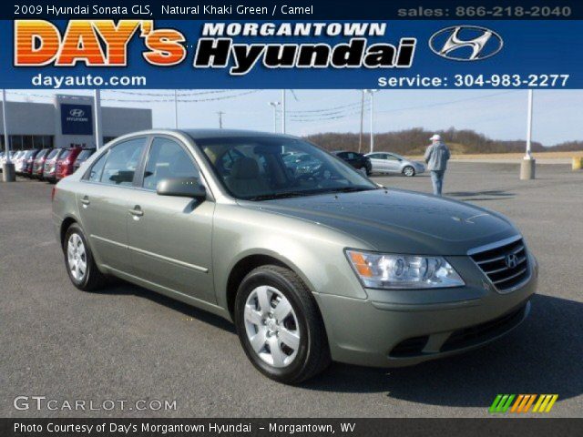 2009 Hyundai Sonata GLS in Natural Khaki Green