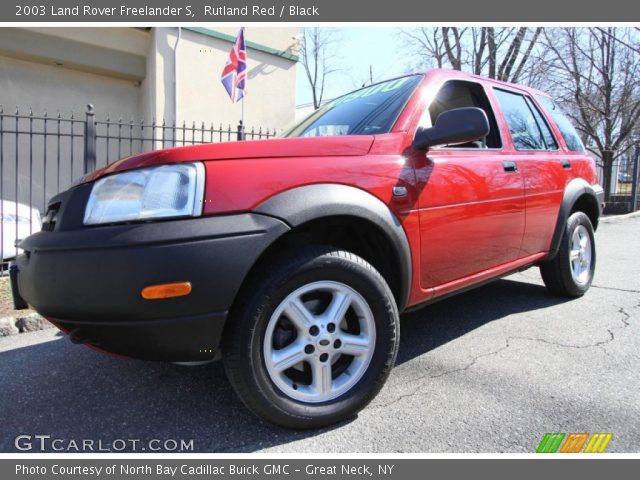 2003 Land Rover Freelander S in Rutland Red