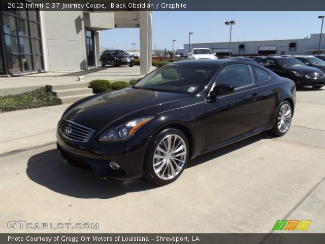 2012 Infiniti G 37 Journey Coupe in Black Obsidian