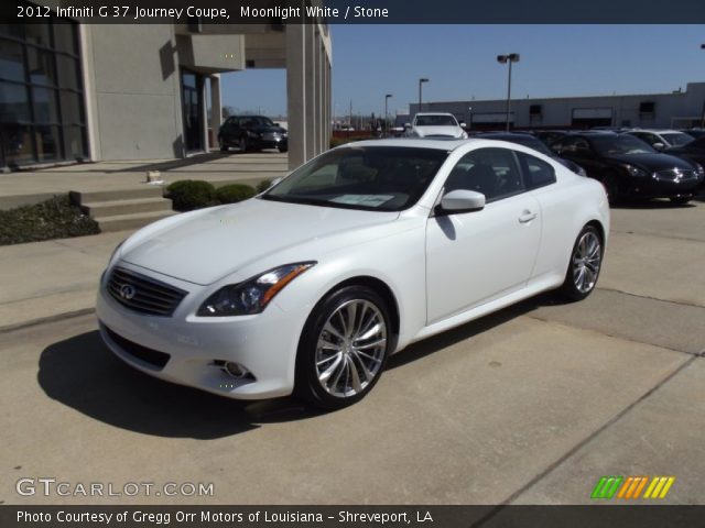 2012 Infiniti G 37 Journey Coupe in Moonlight White