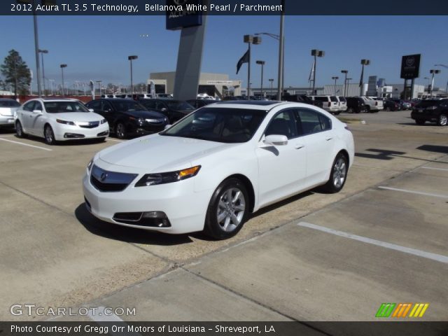 2012 Acura TL 3.5 Technology in Bellanova White Pearl