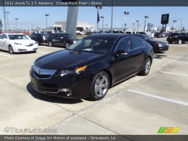 2012 Acura TL 3.5 Advance in Crystal Black Pearl