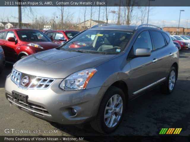 2011 Nissan Rogue SL AWD in Gotham Gray Metallic