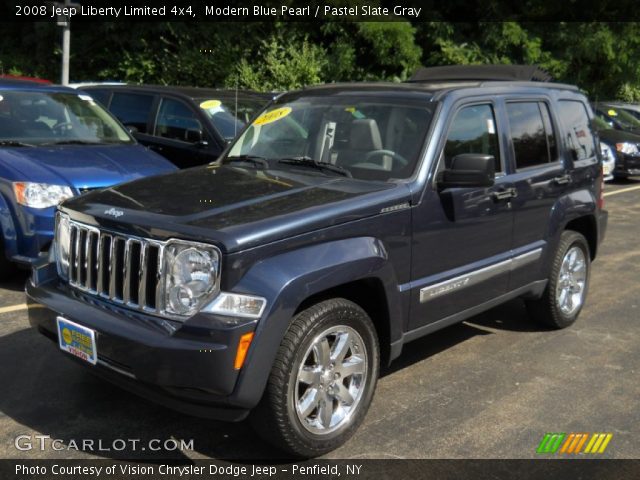2008 Jeep Liberty Limited 4x4 in Modern Blue Pearl