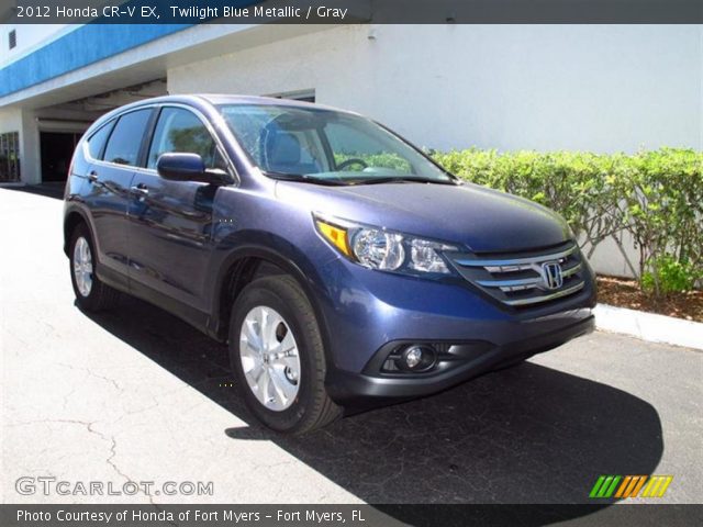 2012 Honda CR-V EX in Twilight Blue Metallic