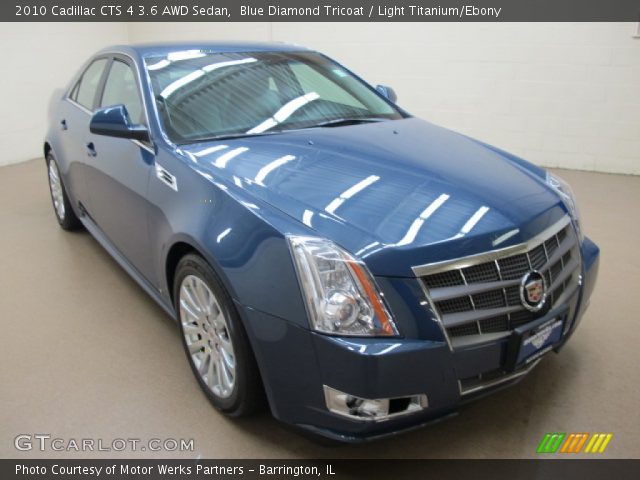 2010 Cadillac CTS 4 3.6 AWD Sedan in Blue Diamond Tricoat