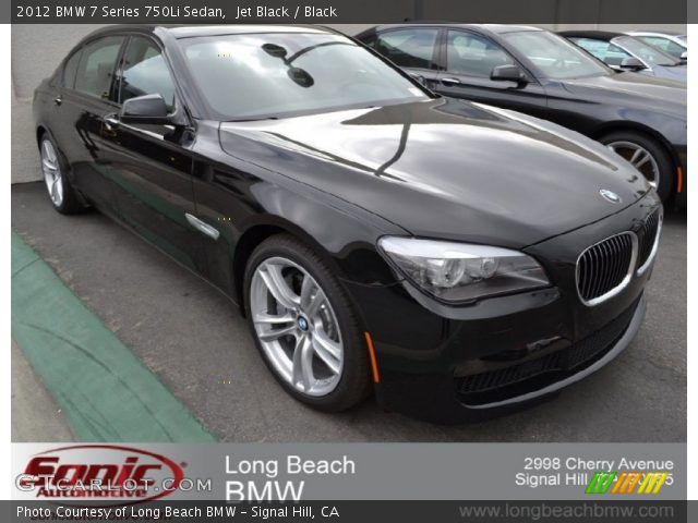 2012 BMW 7 Series 750Li Sedan in Jet Black