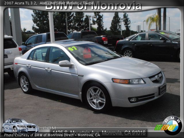 2007 Acura TL 3.2 in Alabaster Silver Metallic