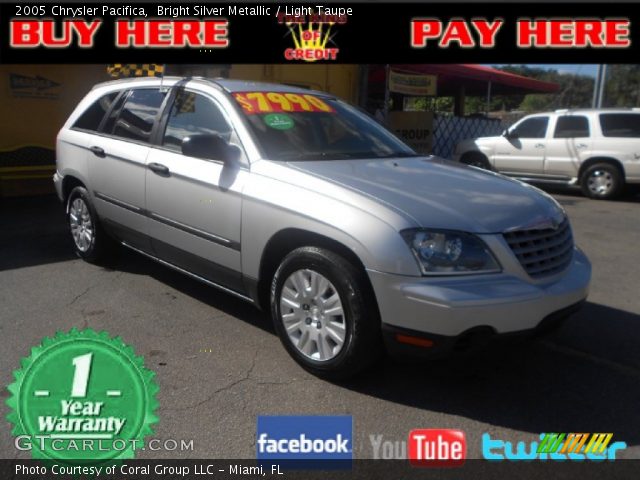 2005 Chrysler Pacifica  in Bright Silver Metallic