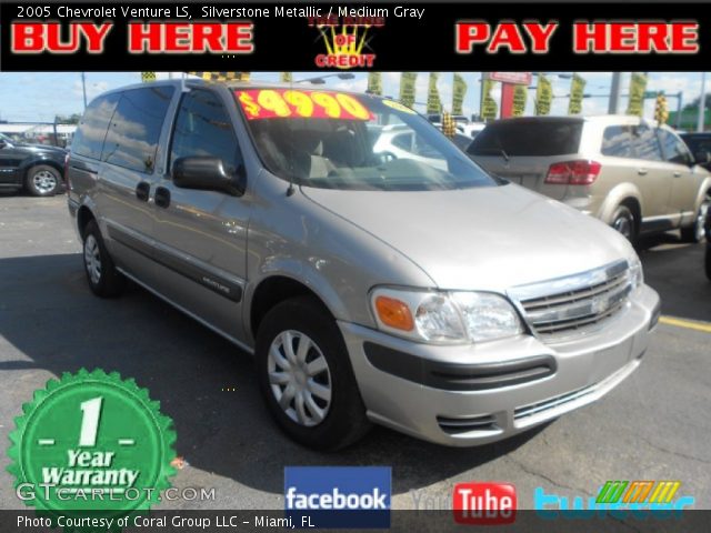 2005 Chevrolet Venture LS in Silverstone Metallic