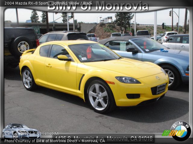 2004 Mazda RX-8 Sport in Lightning Yellow