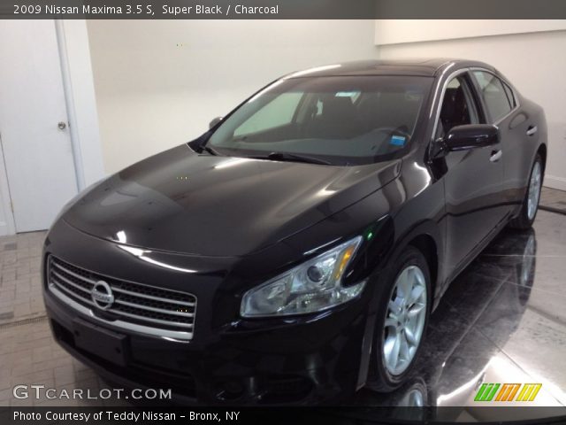2009 Nissan Maxima 3.5 S in Super Black