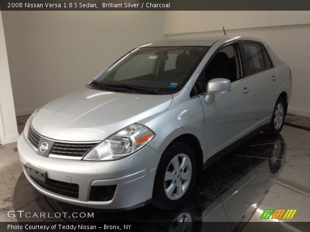 2008 Nissan Versa 1.8 S Sedan in Brilliant Silver
