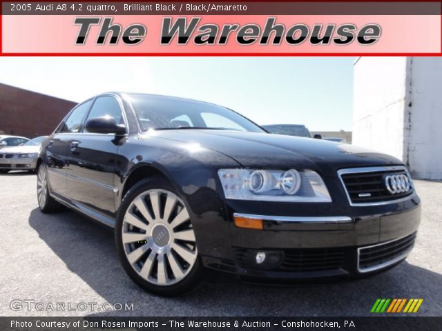 2005 Audi A8 4.2 quattro in Brilliant Black