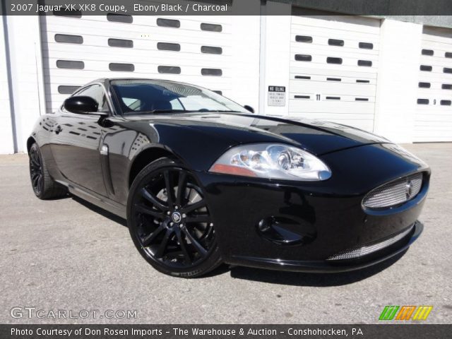 2007 Jaguar XK XK8 Coupe in Ebony Black