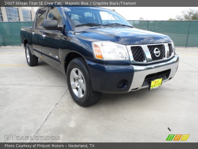 2007 Nissan Titan SE Crew Cab in Majestic Blue
