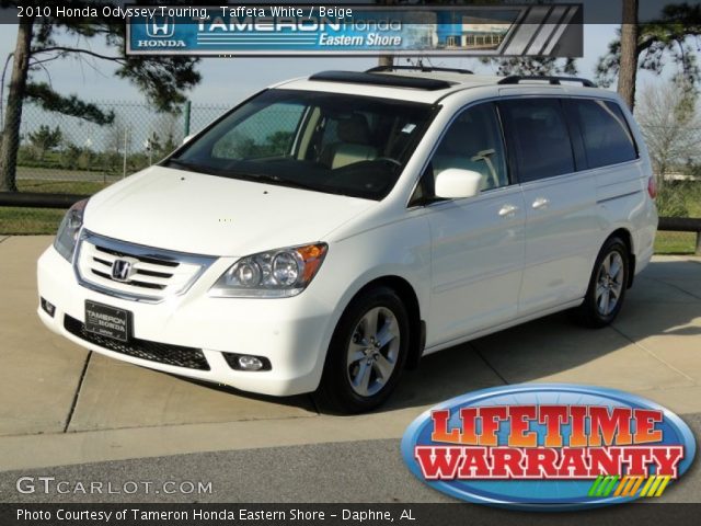 2010 Honda Odyssey Touring in Taffeta White
