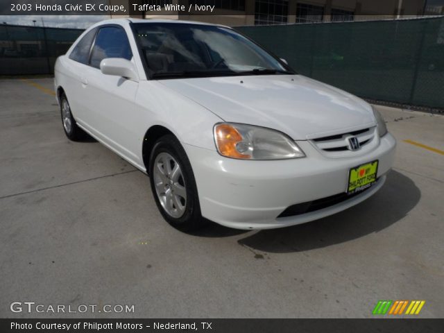 2003 Honda Civic EX Coupe in Taffeta White