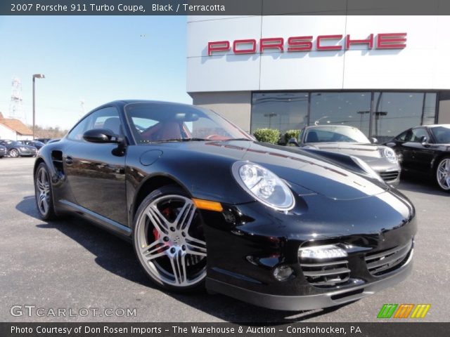 2007 Porsche 911 Turbo Coupe in Black