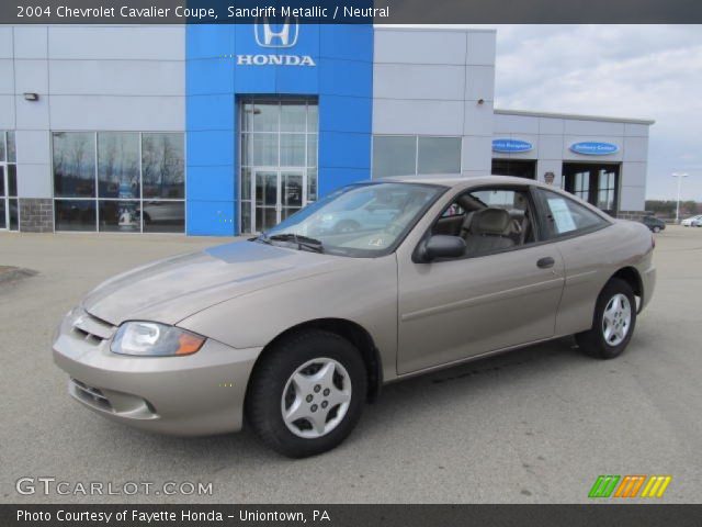 2004 Chevrolet Cavalier Coupe in Sandrift Metallic