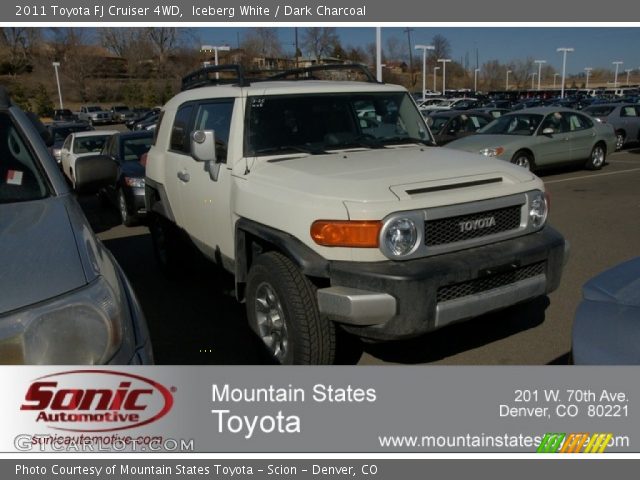 2011 Toyota FJ Cruiser 4WD in Iceberg White