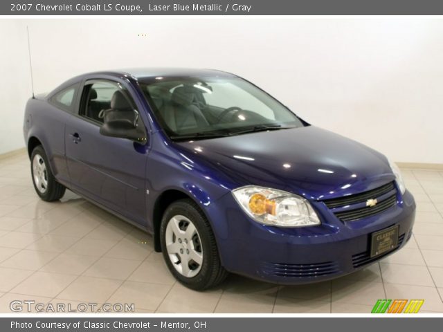 2007 Chevrolet Cobalt LS Coupe in Laser Blue Metallic
