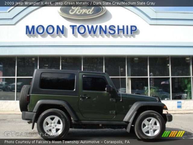 2009 Jeep Wrangler X 4x4 in Jeep Green Metallic