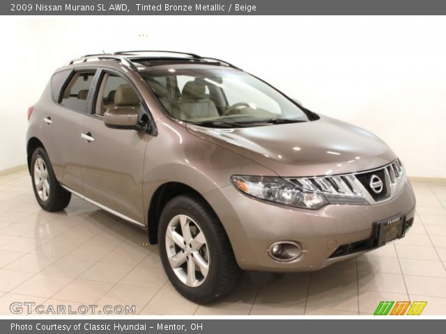2009 Nissan Murano SL AWD in Tinted Bronze Metallic