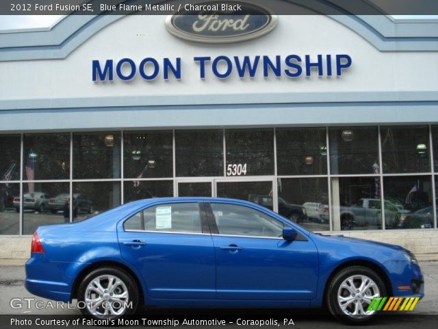 2012 Ford Fusion SE in Blue Flame Metallic