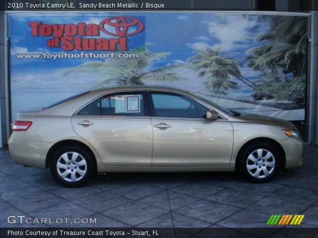 2010 Toyota Camry LE in Sandy Beach Metallic