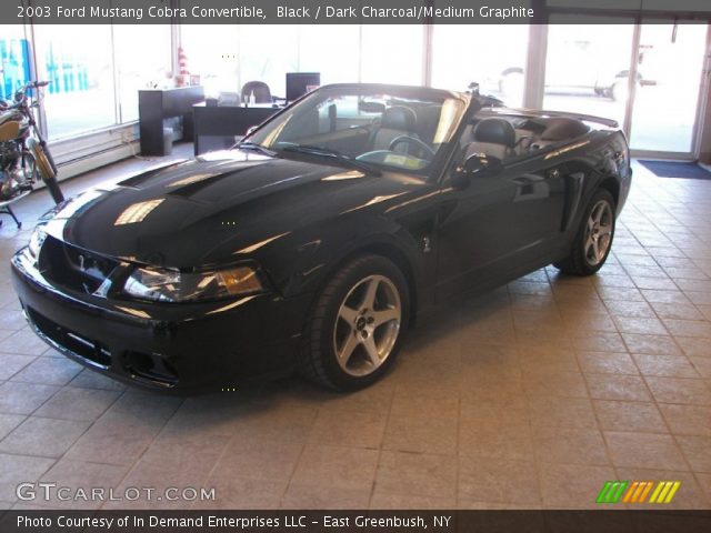 2003 Ford Mustang Cobra Convertible in Black