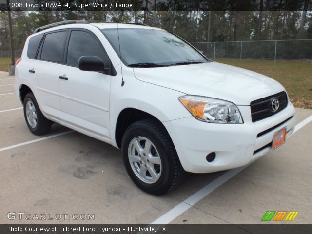 2008 Toyota RAV4 I4 in Super White