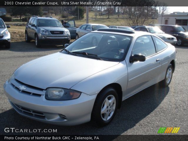 2003 Chevrolet Cavalier Coupe in Ultra Silver Metallic